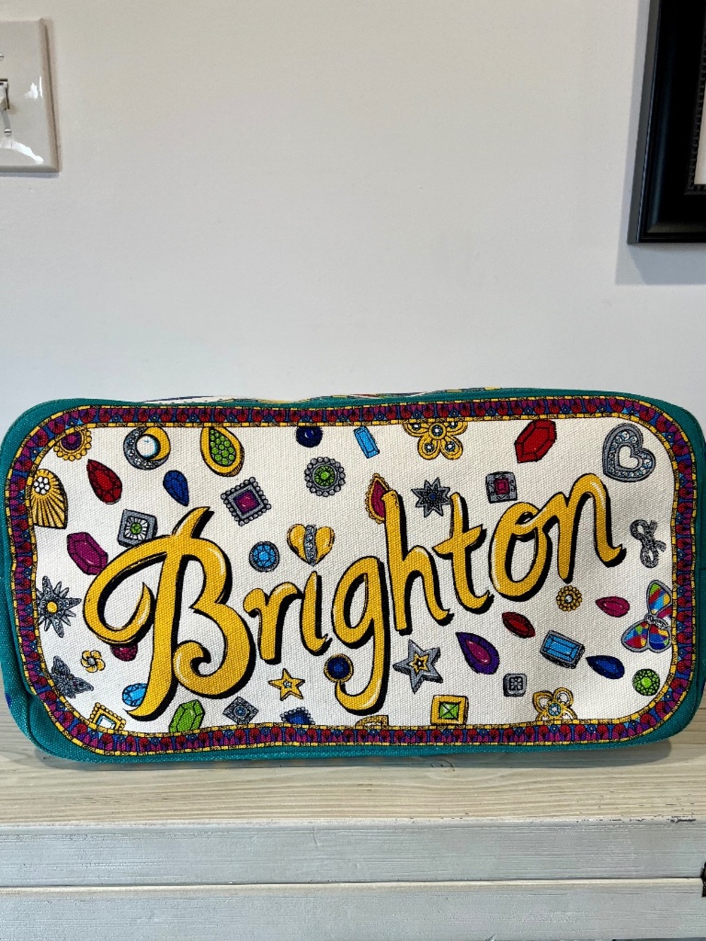 Brighton Charmed Love Canvas Tote Bag 2025 FINAL SALE - Picture 5 of 7